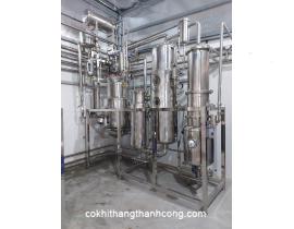 Hệ thống chiết xuất, cô tuần hoàn 300L